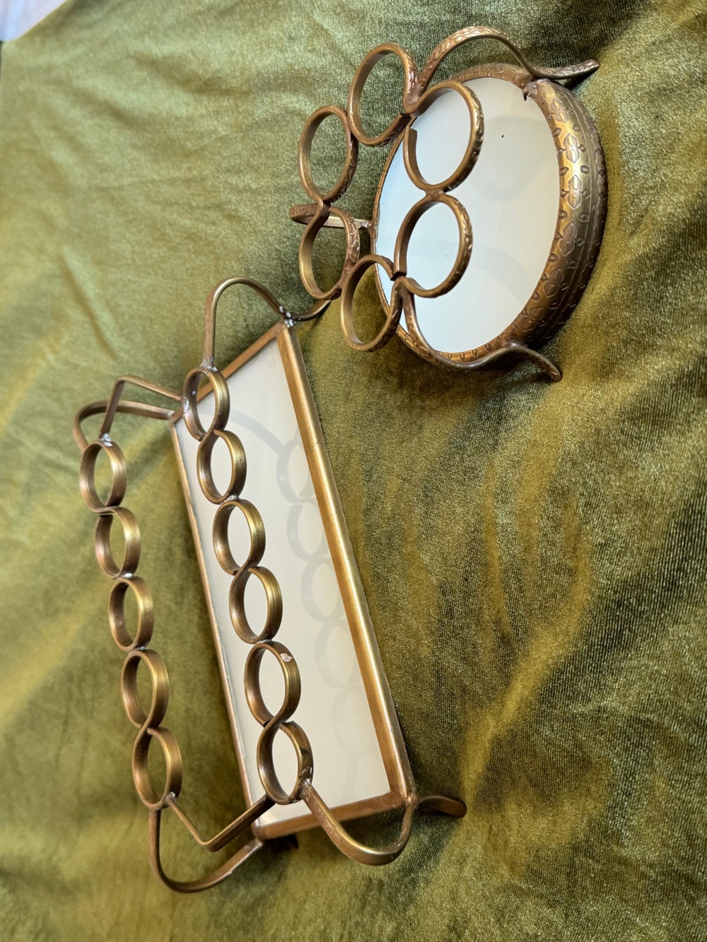 Anthropologie Vestige Set | Lipstick/Vanity Trays